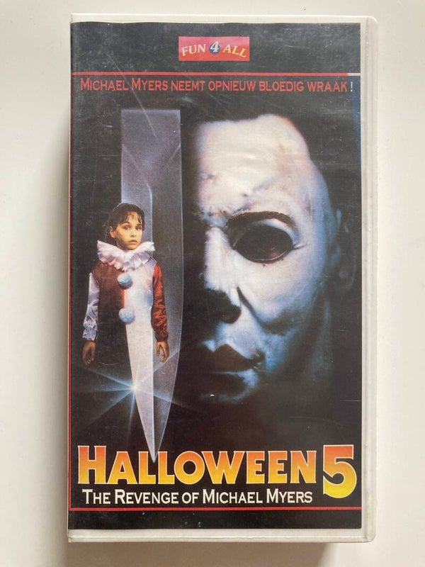 HALLOWEEN 5 (VHS)