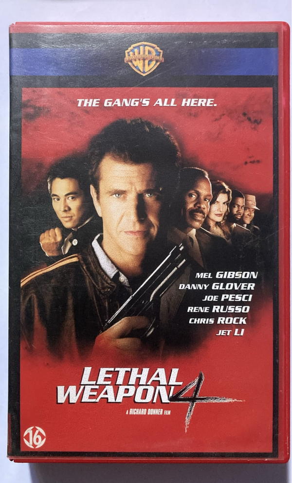 LETHAL WEAPON 4 (EX RENTAL) (VHS)