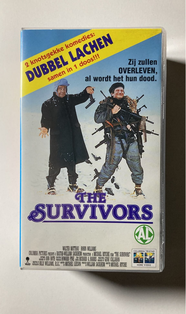 FILMBOX / THE SURVIVORS / WHO'S HARRY CRUMB? (VHS)