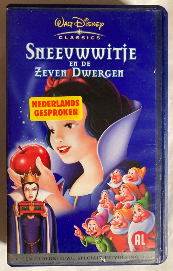 SNEEUWWITJE EN DE ZEVEN DWERGEN (VHS)