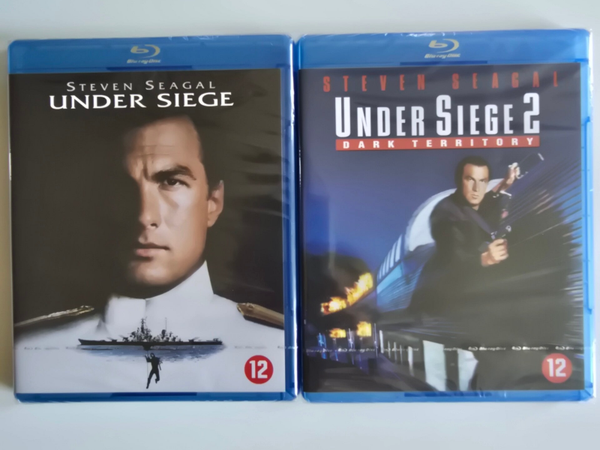 UNDER SIEGE 1 & 2 (IN SEAL) (SET) (BLURAY)