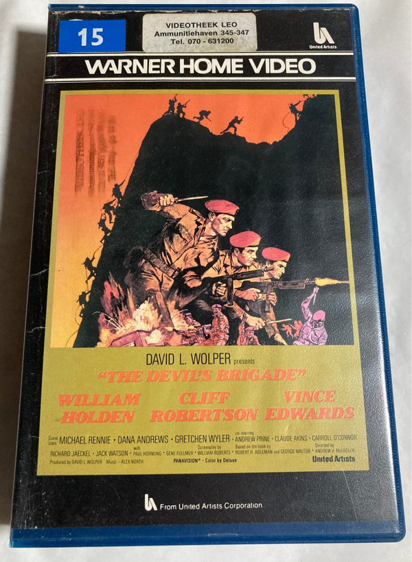 THE DEVIL'S BRIGADE (EX RENTAL) (VHS)