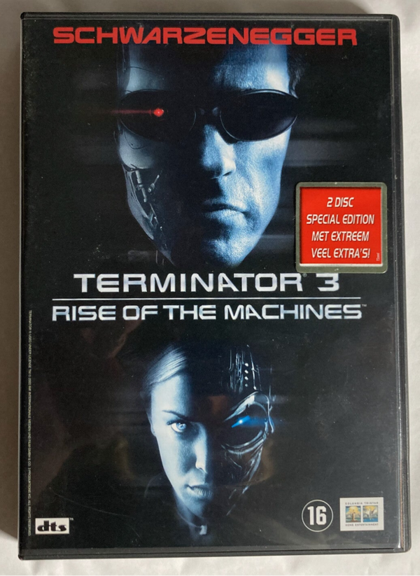 TERMINATOR 3 RISE OF THE MACHINES (DVD)
