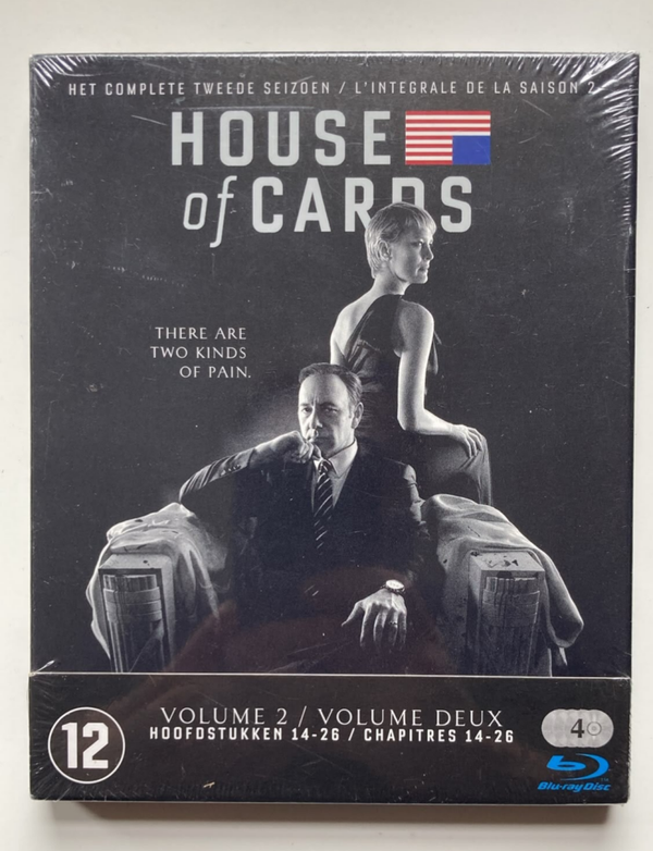 HOUSE OF CARDS: SEASON 2 VOLUME 2 CHAPTERS 14–26 (IN SEAL) (BLURAY)