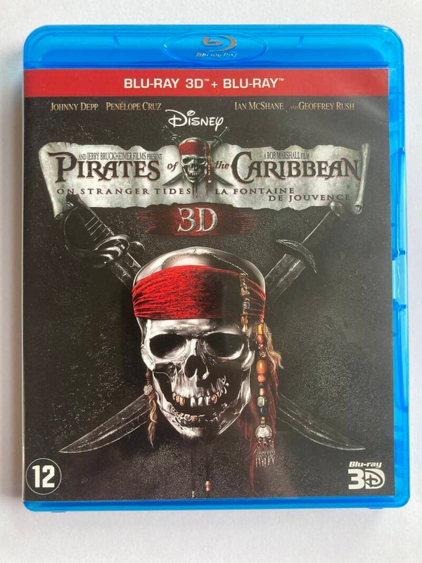 PIRATES OF THE CARIBBEAN ON STRANGER TIDES (3D + 2D) (BLURAY)