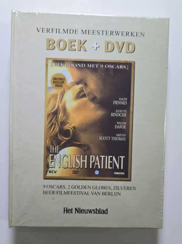 THE ENGLISH PATIENT (IN SEAL) (WITH BOOK) (PLEASE READ REMARKS) (DVD)