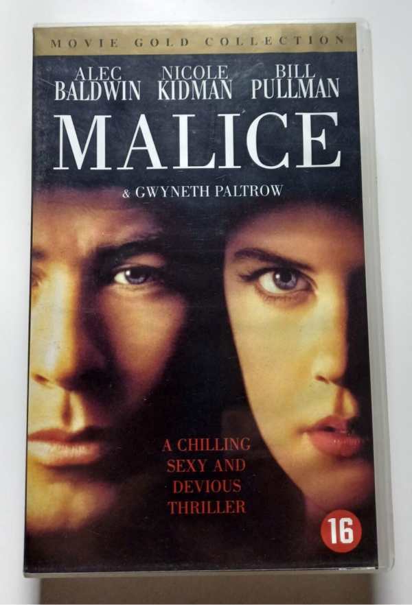 MALICE (VHS)