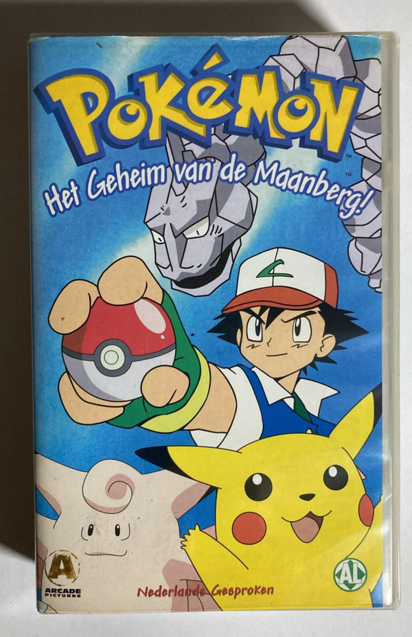 POKÉMON: THE MYSTERY OF MOUNT MOON (VHS)