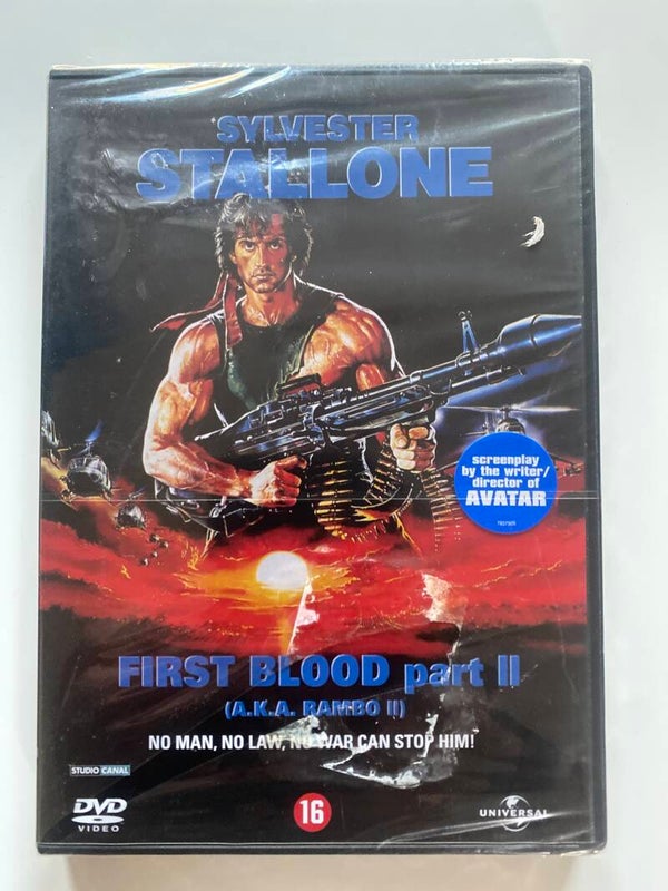 FIRST BLOOD PART 2 / RAMBO 2 (IN SEAL) (DVD)