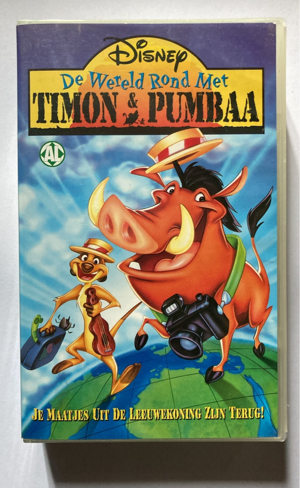 AROUND THE WORLD WITH TIMON AND PUMBAA (VHS)