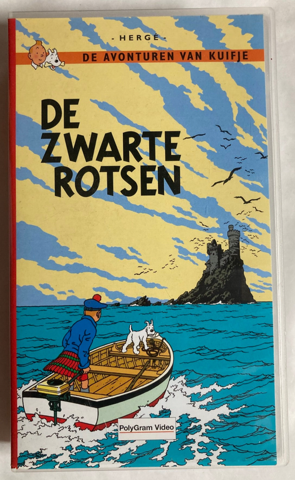 DE AVONTUREN VAN KUIFJE DE ZWARTE ROTSEN (VHS)