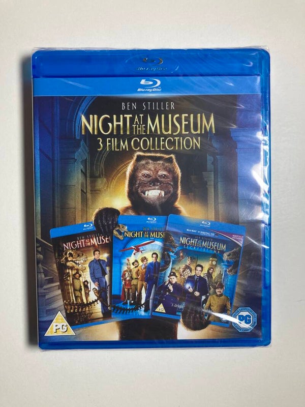 NIGHT AT THE MUSEUM 3 FILM COLLECTION (IMPORT WITHOUT DUTCH SUBS) (IN SEAL) (BLURAY)