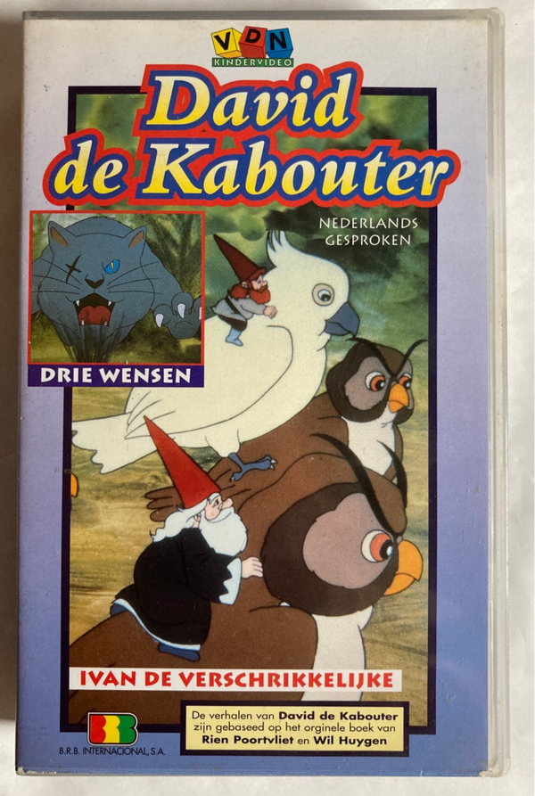 DAVID DE KABOUTER DRIE WENSEN (VHS)