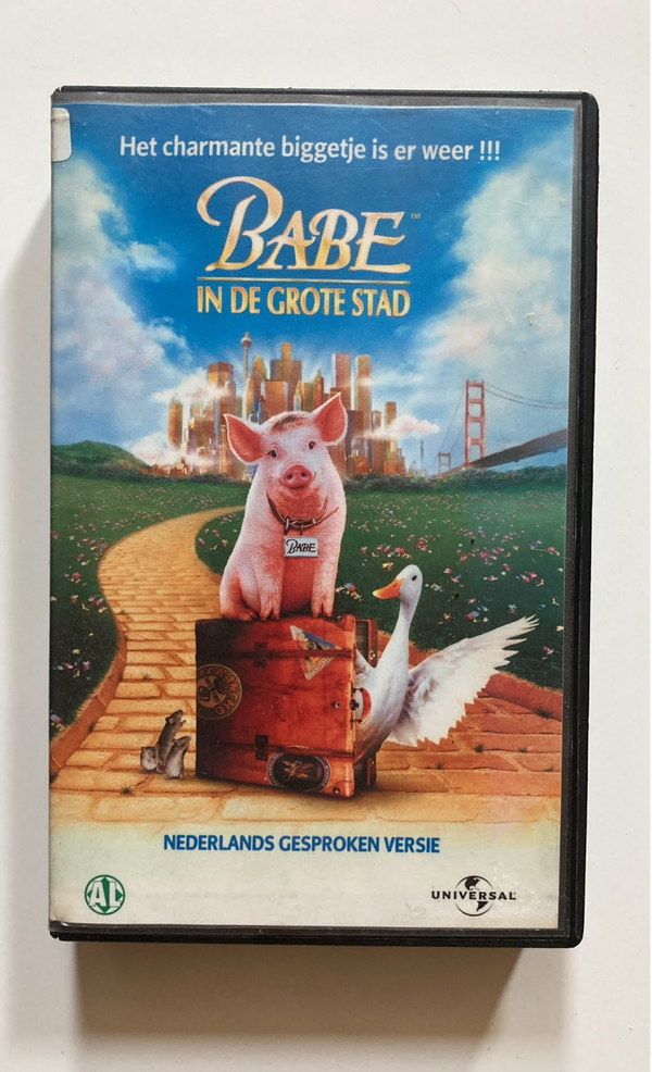 BABE PIG IN THE CITY (EX RENTAL) (VHS)