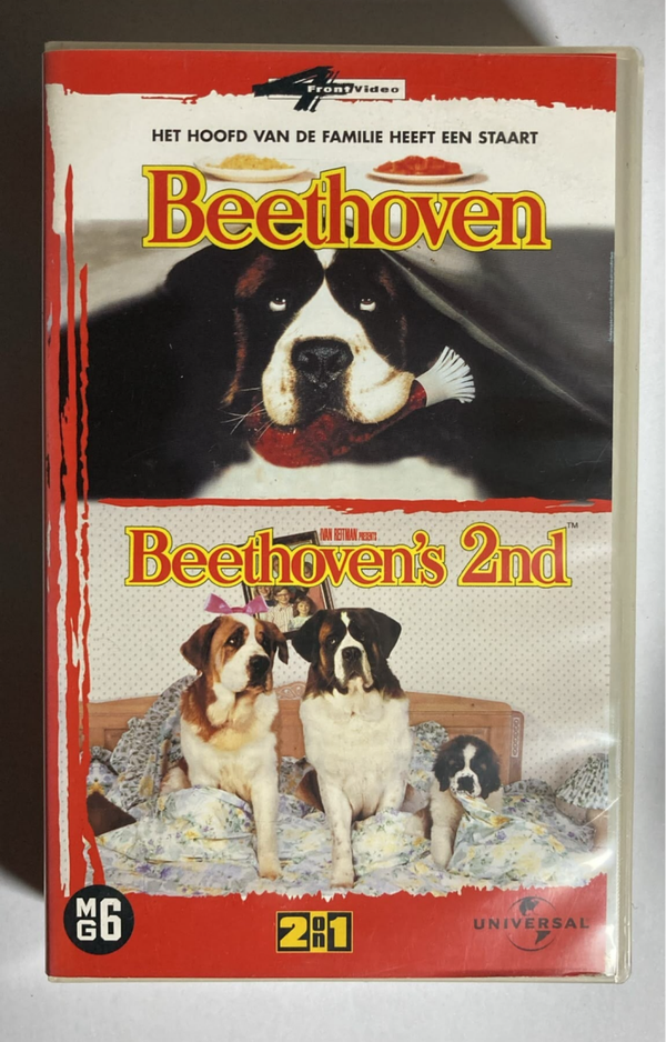 FILMBOX / BEETHOVEN / BEETHOVEN'S 2ND (VHS)