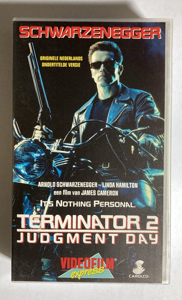 TERMINATOR 2 JUDGEMENT DAY (VHS)