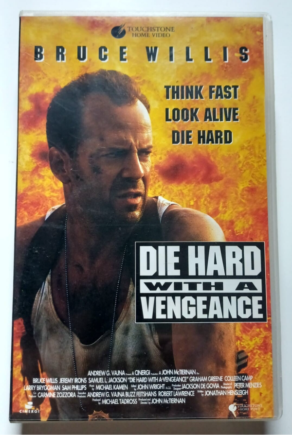 DIE HARD WITH A VENGEANCE (VHS)