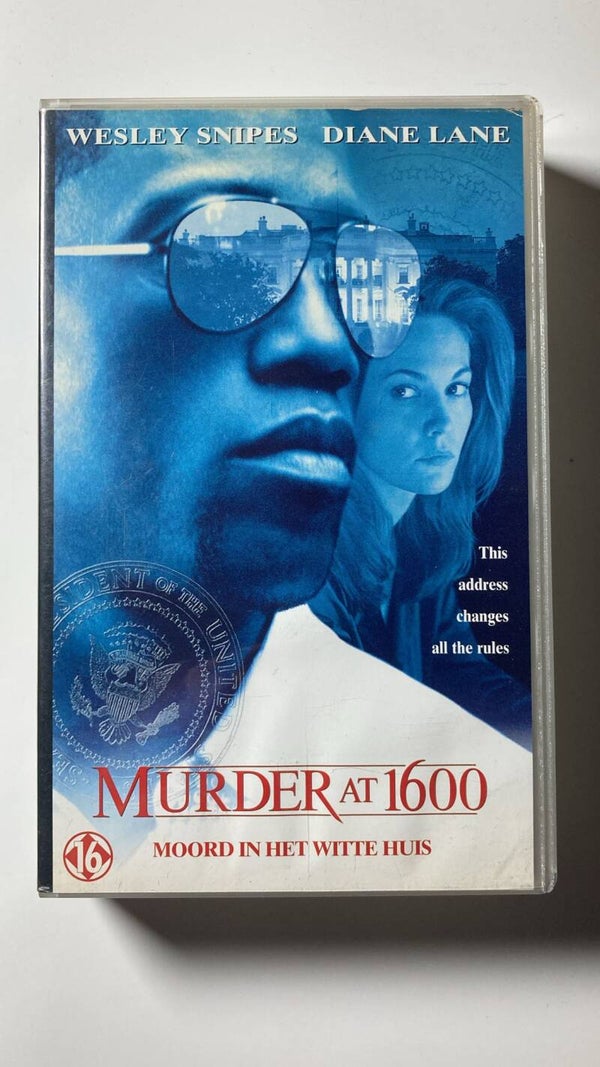 MURDER AT 1600 (VHS)