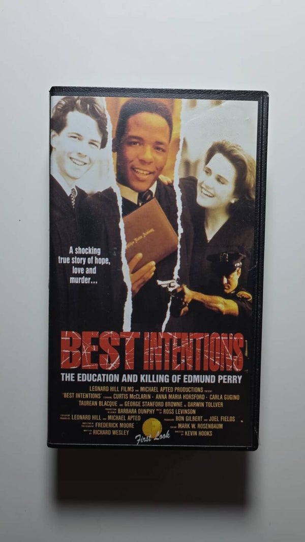 BEST INTENTIONS THE EDUCATION AND KILLING OF EDMUND PERRY (VHS)