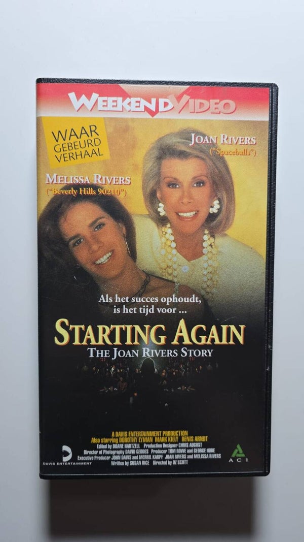 STARTING AGAIN: THE JOAN RIVERS STORY (VHS)