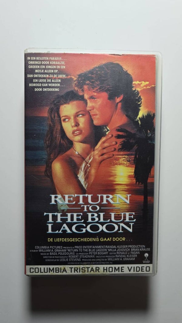 RETURN TO THE BLUE LAGOON (VHS)