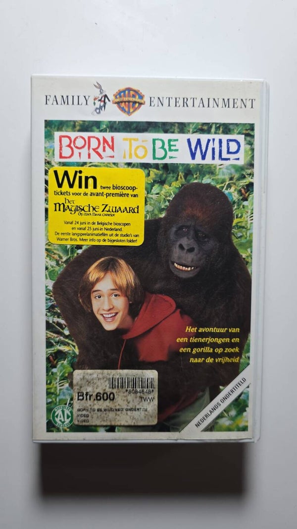 BORN TO BE WILD (1995) (VHS)