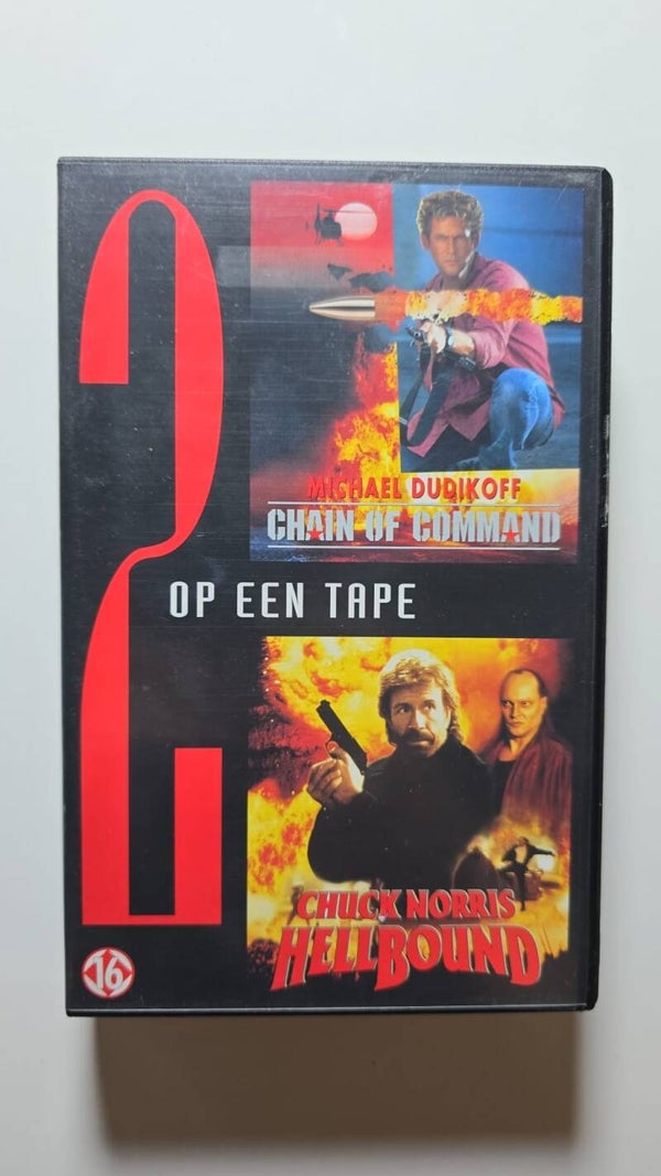 FILMBOX / CHAIN OF COMMAND / HELLBOUND (VHS)