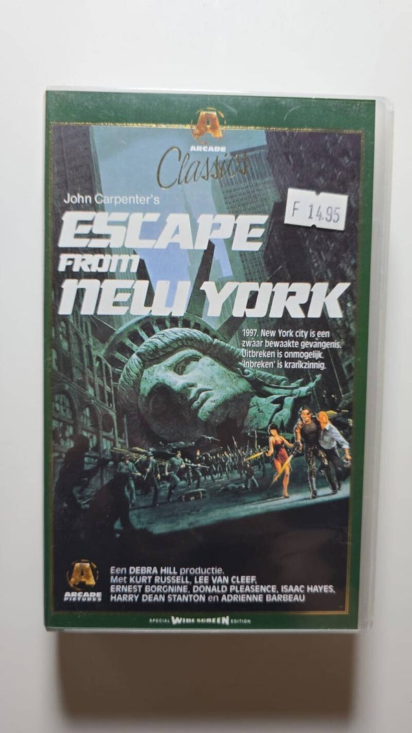 ESCAPE FROM NEW YORK (VHS)