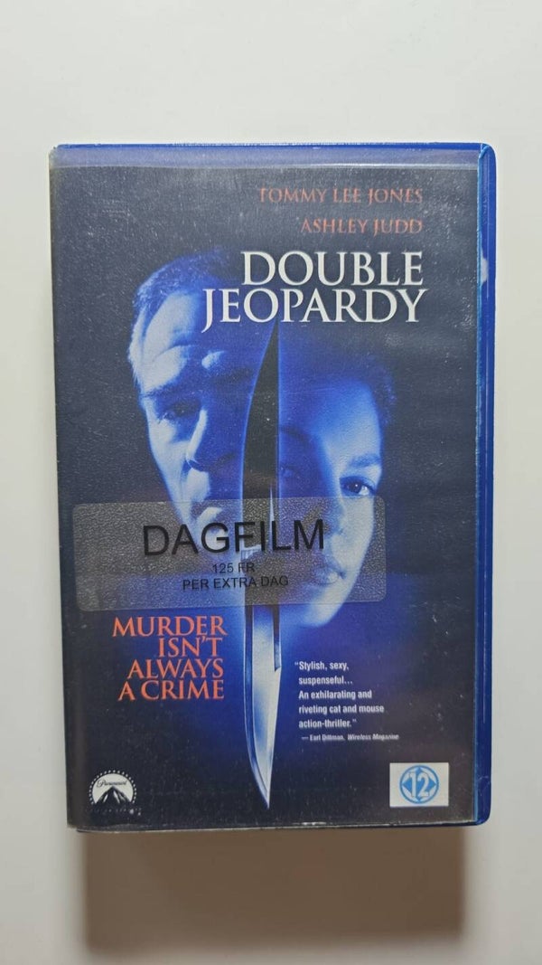DOUBLE JEOPARDY (EX RENTAL) (VHS)