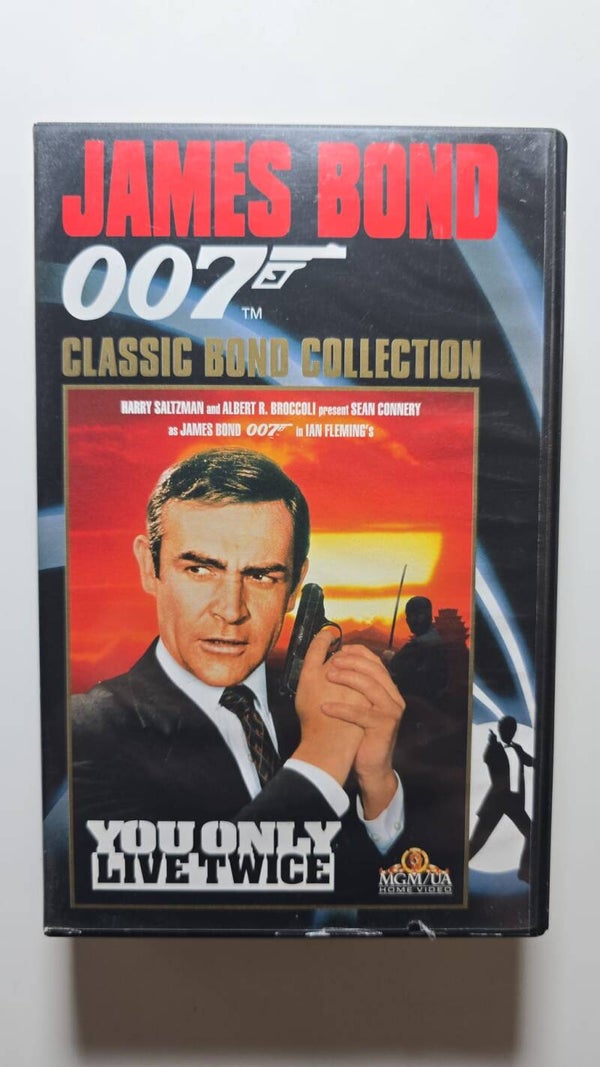 YOU ONLY LIVE TWICE (VHS)