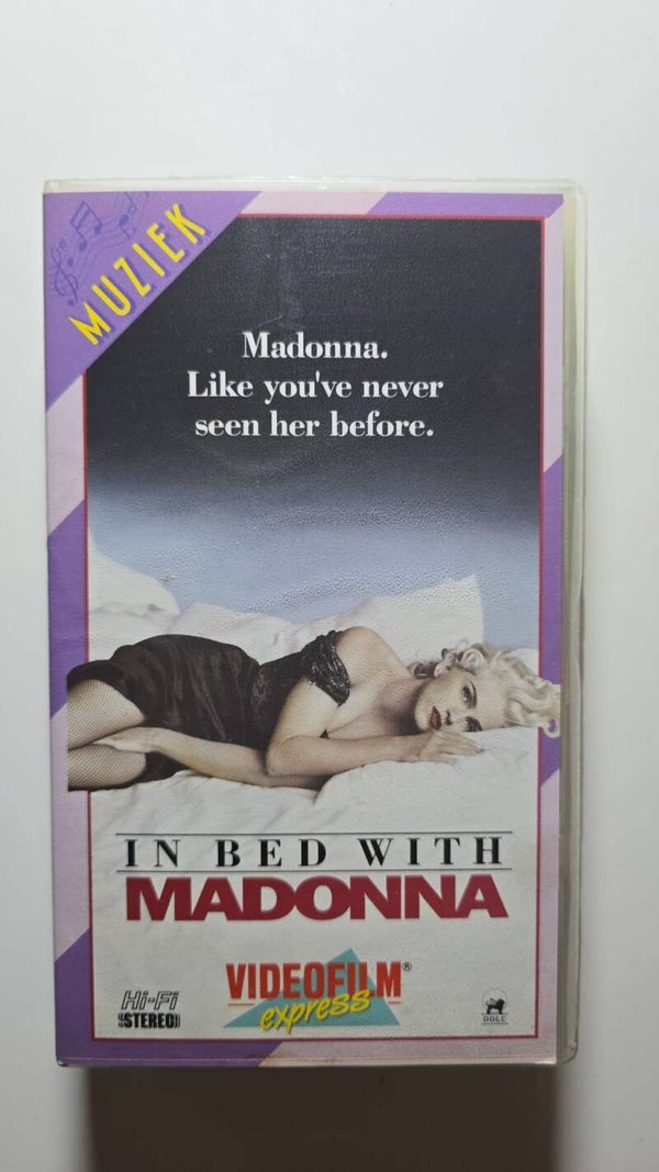 IN BED WITH MADONNA (VHS)