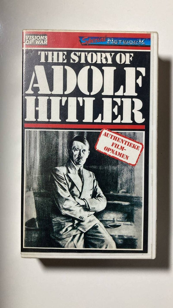 THE STORY OF ADOLF HITLER (EX RENTAL) (VHS)