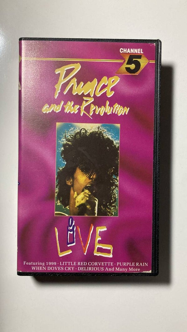 PRINCE AND THE REVOLUTION: LIVE (EX RENTAL) (VHS)