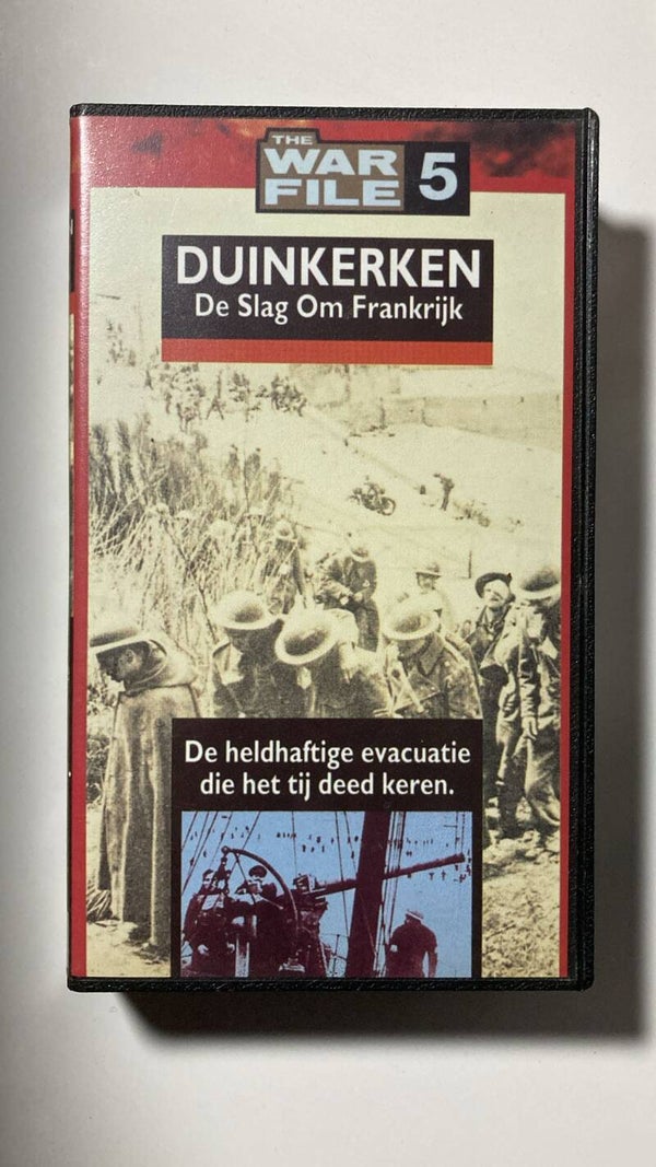 DUINKERKEN: DE SLAG OM FRANKRIJK (THE WAR FILE SERIES 5) (VHS)