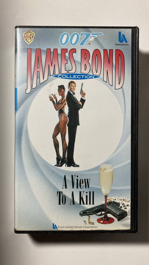 A VIEW TO A KILL (VHS)