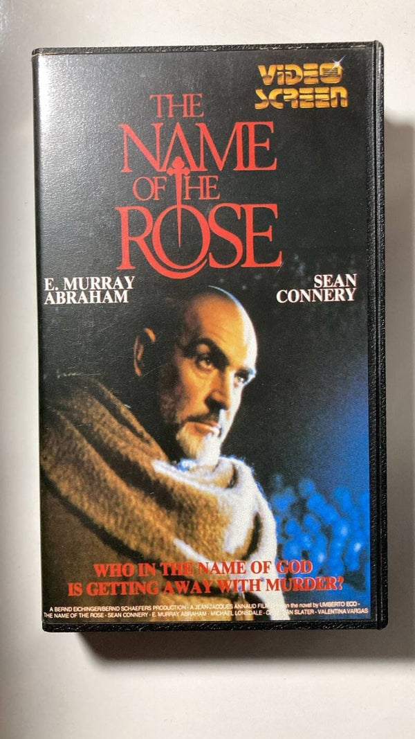 THE NAME OF THE ROSE (VHS)