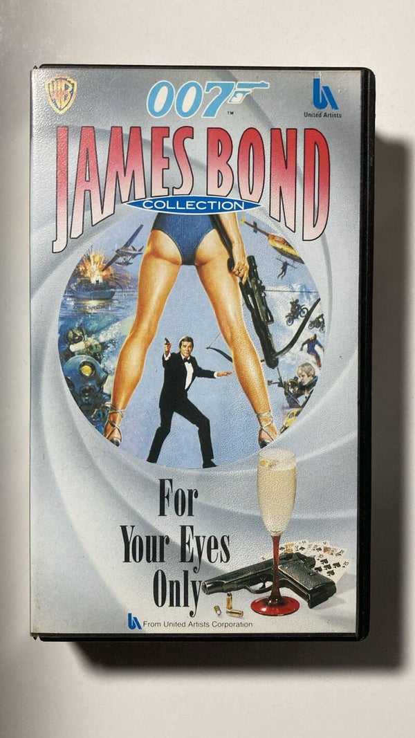 FOR YOUR EYES ONLY (VHS)