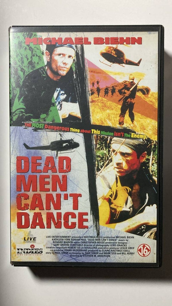 DEAD MEN CAN'T DANCE (1997) (EX RENTAL) (VHS)