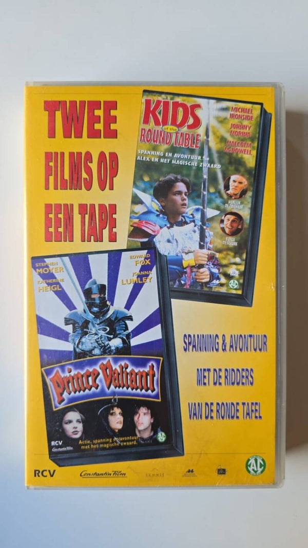 FILMBOX / KIDS OF THE ROUND TABLE (1995) / PRINCE VALIANT (1997) (VHS)