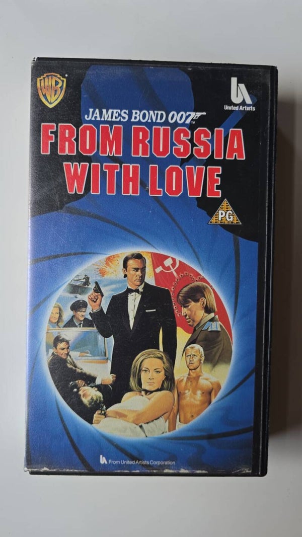 FROM RUSSIA WITH LOVE (IN SEAL) (PLEASE READ REMARKS) (VHS)