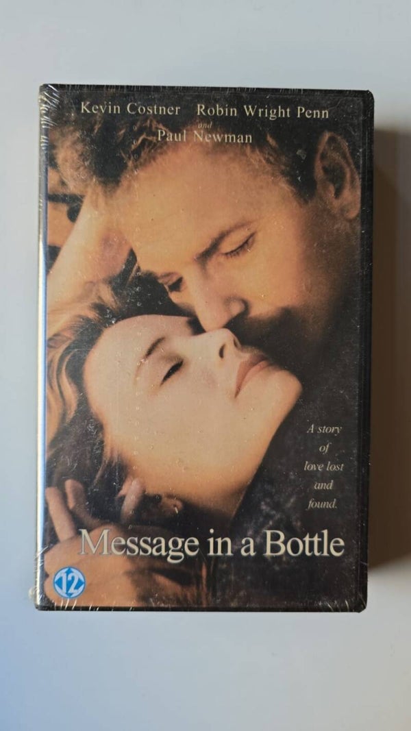 MESSAGE IN A BOTTLE (IN SEAL) (VHS)