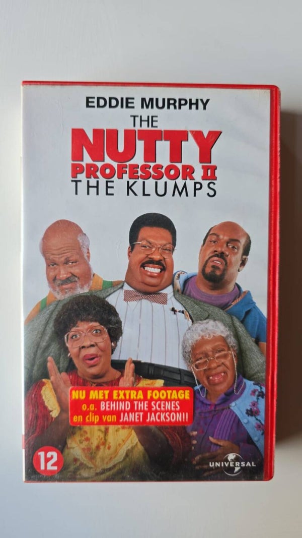THE NUTTY PROFESSOR 2: THE KLUMPS (VHS)