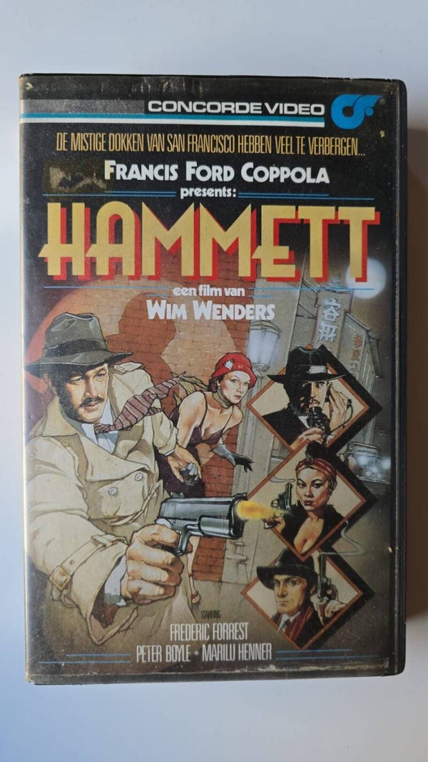 HAMMETT (EX RENTAL) ( VHS)