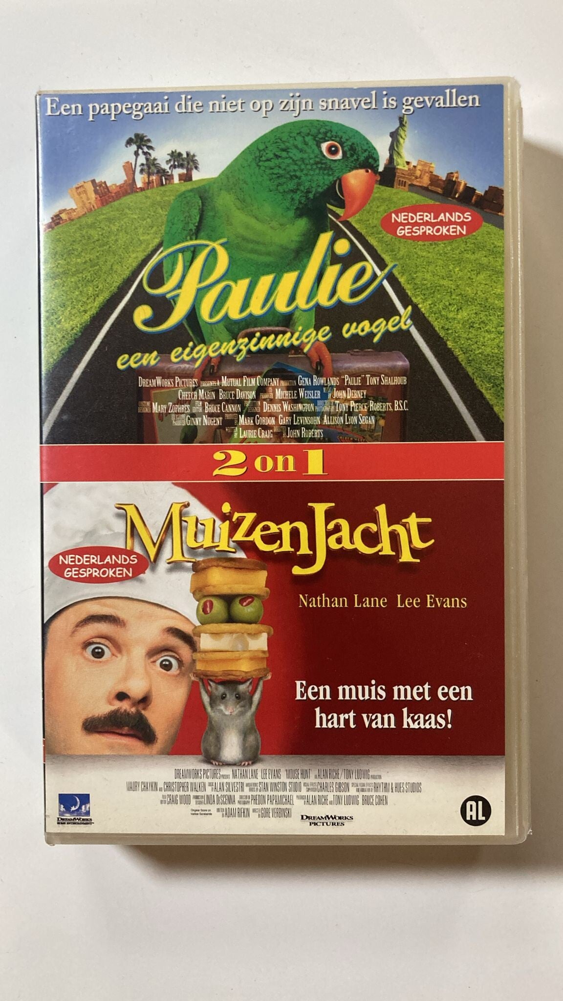 FILMBOX / PAULIE / MOUSE HUNT (VHS)