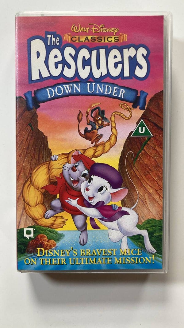 THE RESCUERS DOWN UNDER (IMPORT WITHOUT DUTCH SUBS) (VHS)