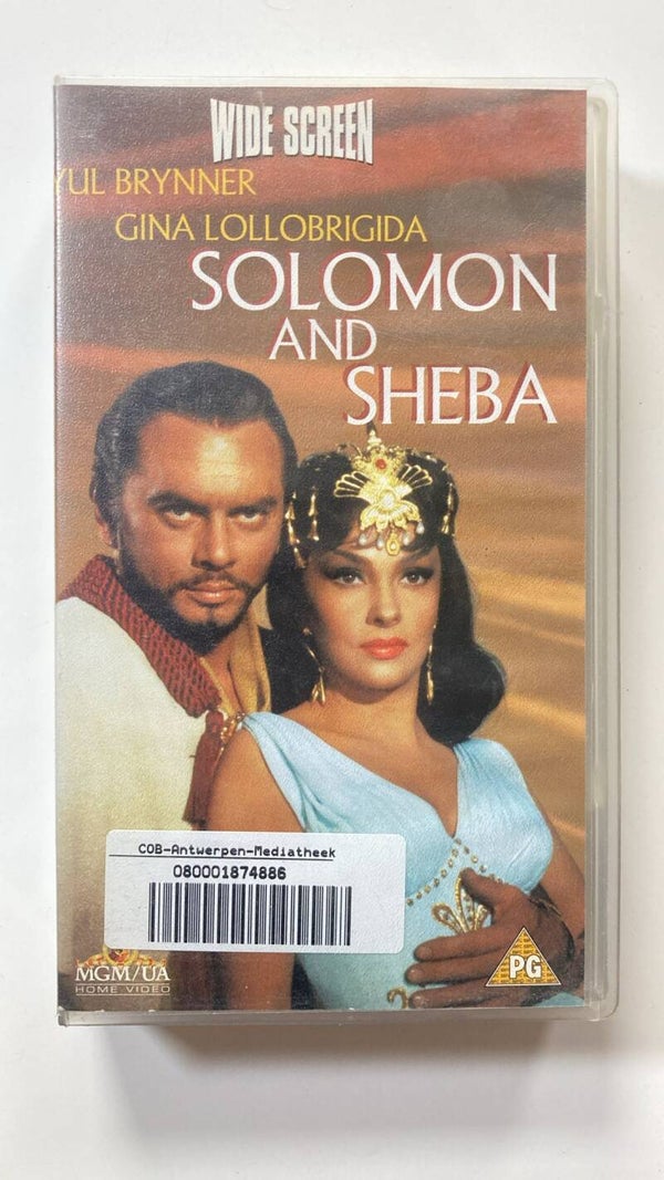 SOLOMON AND SHEBA (1959) (EX RENTAL) (IMPORT WITHOUT DUTCH SUBS) (VHS)
