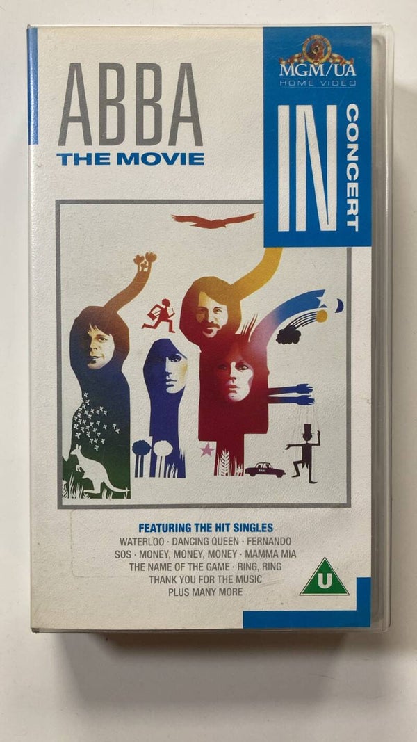 ABBA THE MOVIE - IN CONCERT (IMPORT WITHOUT DUTCH SUBS) (VHS)