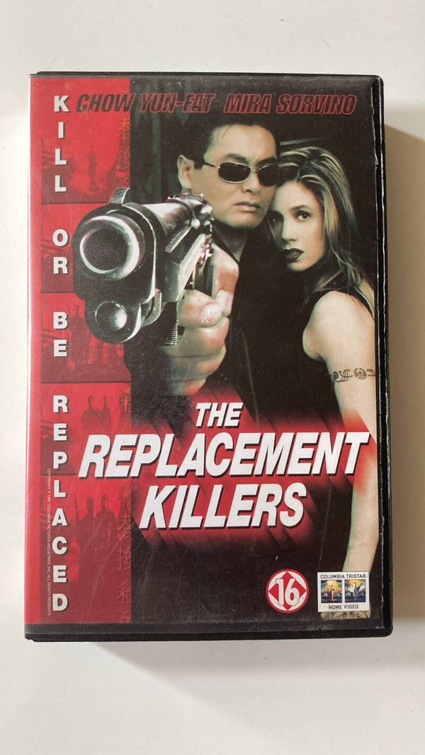 THE REPLACEMENT KILLERS (EX RENTAL) (VHS)
