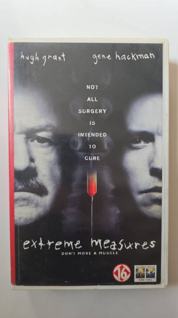 EXTREME MEASURES (EX RENTAL) (VHS)