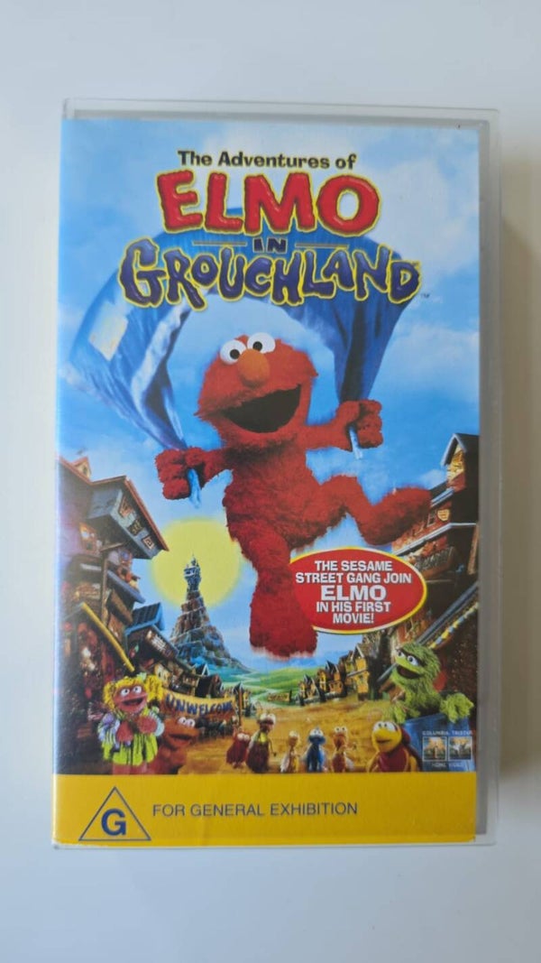 THE ADVENTURES OF ELMO IN GROUCHLAND (IMPORT WITHOUT DUTCH SUBS) (VHS)